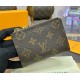Louis Vuitton Monogram Canvas Lisa Wallet M82381-brown