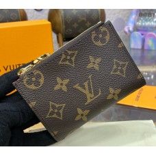 Louis Vuitton Monogram Canvas Lisa Wallet M82381-red