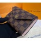 Louis Vuitton Damier Ebene Victorine Wallet N61700