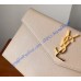 Saint Laurent Uptown pouch in grain de poudre leather YSL565739-tan