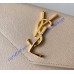 Saint Laurent Uptown pouch in grain de poudre leather YSL565739-tan
