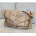 Saint Laurent LOULOU PUFFER Medium bag in quilted lambskin YSL577475A-tan