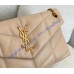 Saint Laurent LOULOU PUFFER Small bag in quilted lambskin YSL577476A-tan