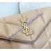 Saint Laurent LouLou Puffer Mini In Lambskin YSL620333A-tan