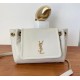 Saint Laurent Mini Nolita in Lambskin YSL672738-cream