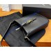 Saint Laurent Mini Le 5 A 7 Pouch Bag YSL735214-black