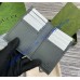 Gucci leather interior GG long card case GUW768249-black-grey