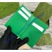 Gucci leather interior GG long card case GUW768249-green