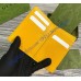 Gucci leather interior GG long card case GUW768249-yellow