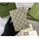 Gucci GG passport case GUW795229-brown
