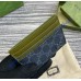 Gucci Bi-color GG card case GUW795230-black-green