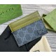 Gucci Bi-color GG card case GUW795230-black-green