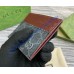 Gucci Bi-color GG card case GUW795230-black-wine