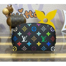 Louis Vuitton LV x TM Cosmetic Pouch PM M13744-black