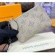 Louis Vuitton Mahina Leather Key Pouch M69508-light-gray