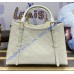 Louis Vuitton Monogram Empreinte Babylone Tote MM M47185-cream