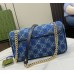 Gucci GG Marmont small shoulder bag GU443497-DN-blue