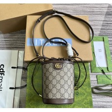 Gucci Ophidia mini bucket bag GU760199-brown