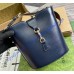 Gucci Mini bucket shoulder bag GU782908-dark-blue