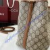 Gucci GG Emblem medium bucket bag GU815103-brown