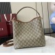 Gucci GG Emblem medium bucket bag GU815103-brown