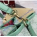 Gucci GG Emblem medium bucket bag GU815103-green
