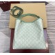 Gucci GG Emblem medium bucket bag GU815103-green