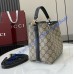 Gucci GG Emblem small bucket bag GU815118-black