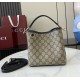 Gucci GG Emblem small bucket bag GU815118-black