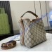 Gucci GG Emblem small bucket bag GU815118-brown