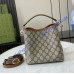 Gucci GG Emblem small bucket bag GU815118-brown