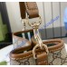Gucci GG Emblem small bucket bag GU815118-brown