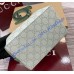 Gucci GG Emblem small bucket bag GU815118-green