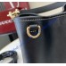 Gucci GG Emblem small bucket bag GU815118L-black