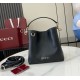 Gucci GG Emblem small bucket bag GU815118L-black