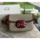 Gucci Horsebit 1955 Soft small shoulder bag GU815178-CA-wine