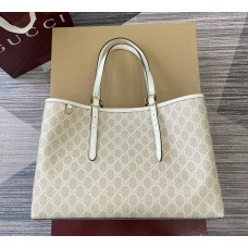 Gucci GG Emblem Large tote bag GU815213-oat-beige