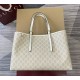 Gucci GG Emblem Large tote bag GU815213-oat-beige