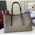 Gucci GG Emblem Large tote bag GU815213-black