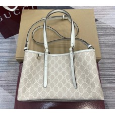 Gucci GG Emblem Medium tote bag GU815214-oat-beige
