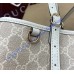 Gucci GG Emblem Medium tote bag GU815214-oat-beige