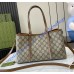 Gucci GG Emblem Medium tote bag GU815214-brown