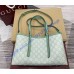 Gucci GG Emblem Medium tote bag GU815214-green