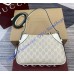 Gucci GG Emblem small shoulder bag GU815218-Oat-beige