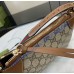 Gucci GG Emblem small shoulder bag GU815218-brown