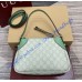 Gucci GG Emblem small shoulder bag GU815218-green