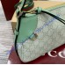 Gucci GG Emblem small shoulder bag GU815218-green