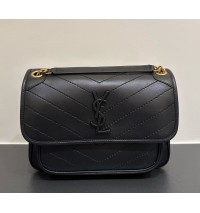 Saint Laurent Medium Niki Chain Bag In Lambskin YSL498894-SP-black