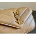 Saint Laurent LOULOU MINI in lambskin YSL821749-tan