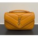 Saint Laurent LOULOU MINI in lambskin YSL821749-yellow